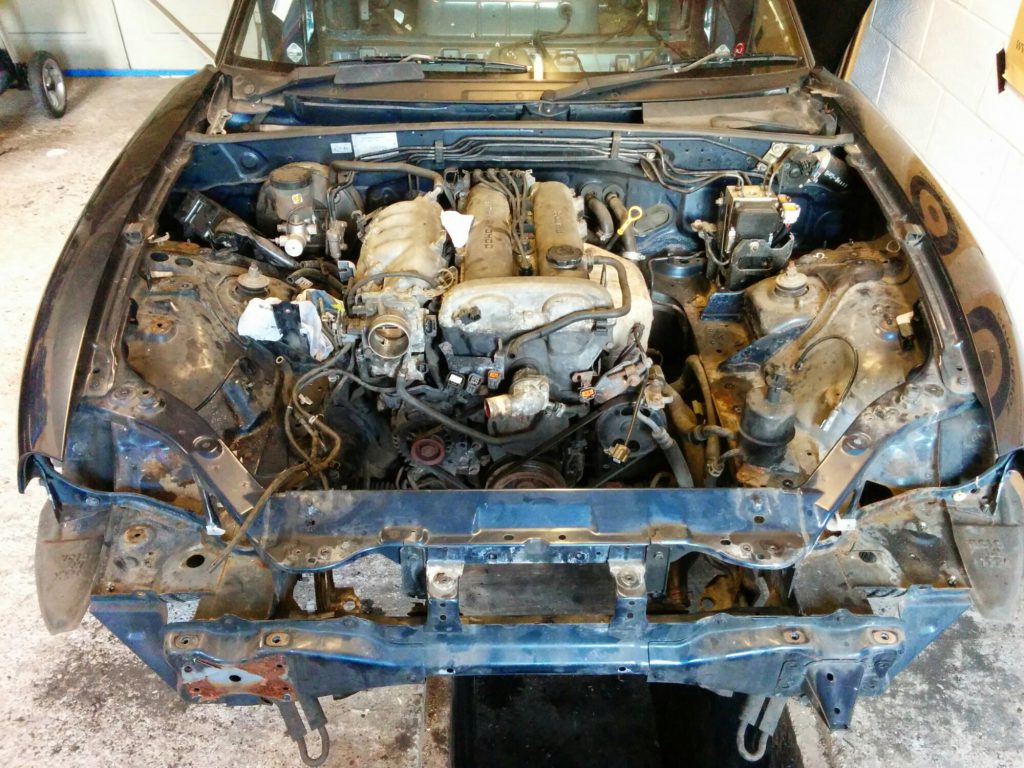 Mazda MX5 Miata engine bay