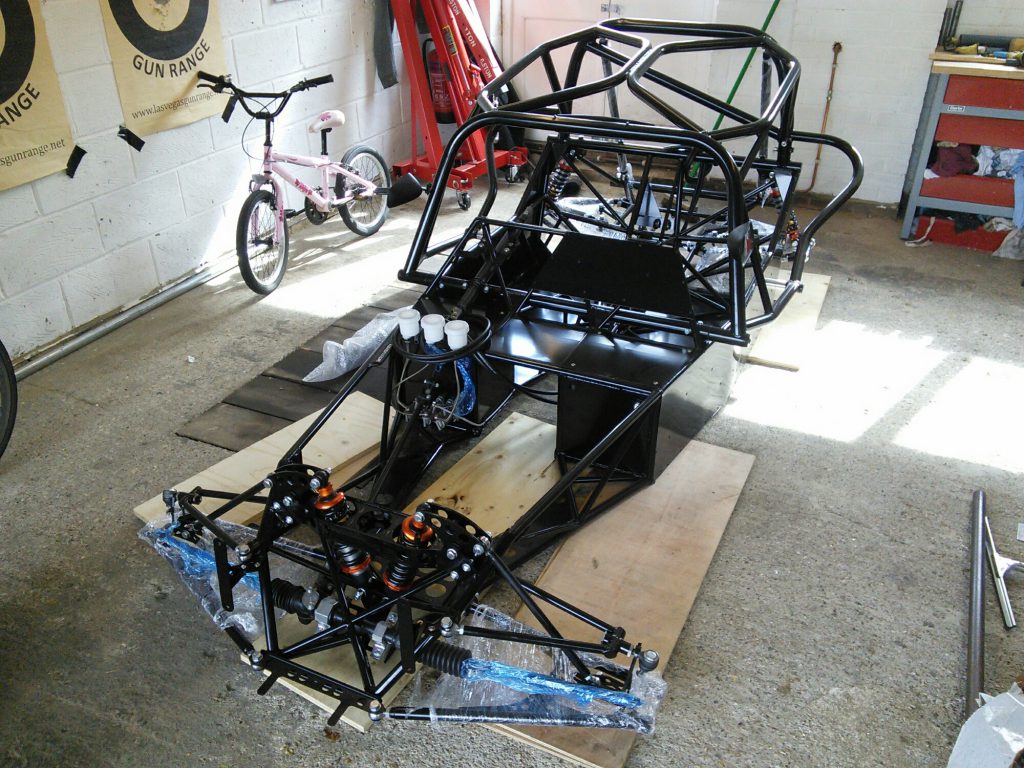 Roadrunner SR2 Chassis in Garage